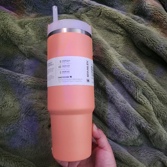 Stanley Quencher H2.0 Tumbler 30oz Nectarine orange NEW - Picture 4 of 9